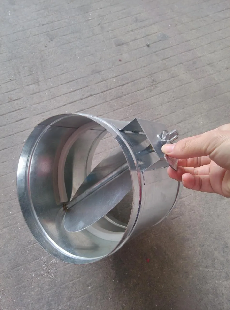 Manual Round Volume Control Damper, air volume control damper, round
