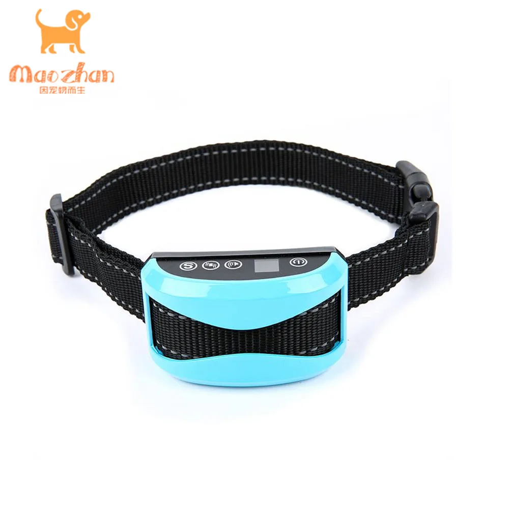 

Automatic Bark Control Vibrate Shock Stop Barking Rechargeable No Shock Anti Bark Collar Auto Dog Training Collar