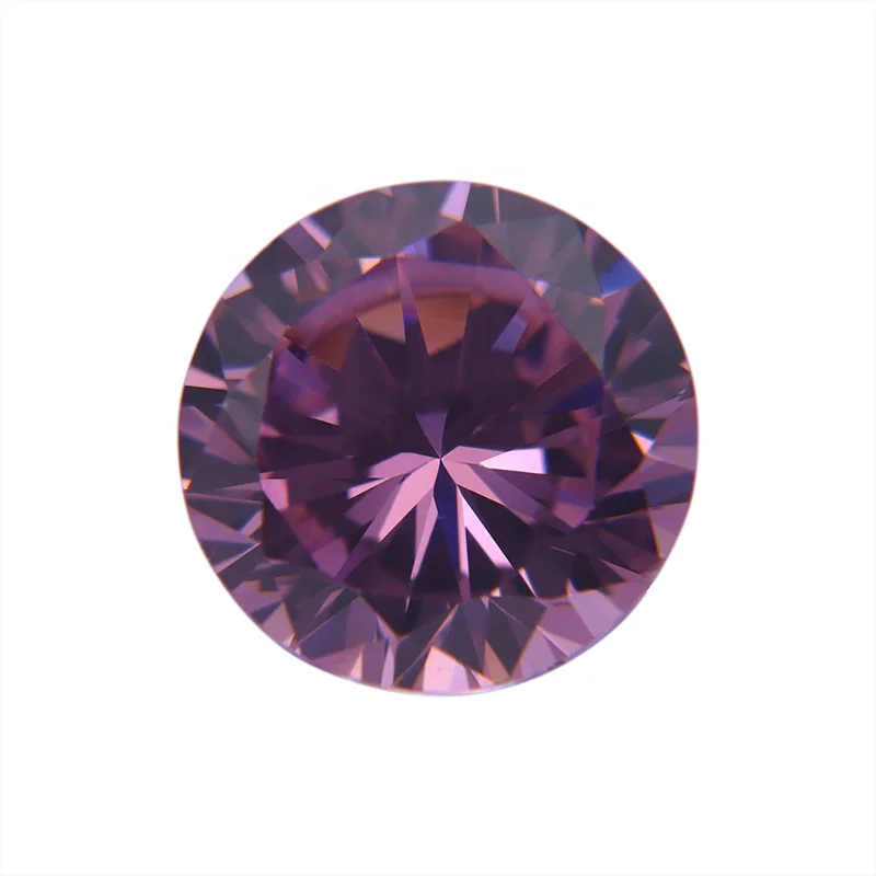 

Pink Round Brilliant Cut Cubic Zircon Machine Stone Jewelry