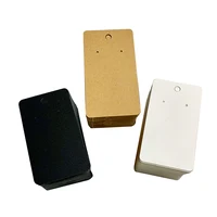 

Yiwu Wholesale Blank Kraft Paper Ivory Board Black Board Earring Display Cards