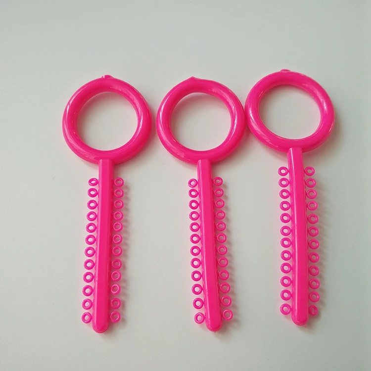 Multi Colored Orthodontic Elastic Protect Orthodontic O Rings Supply