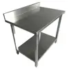 Customized commercial kitchen stainless steel worktable for hotel