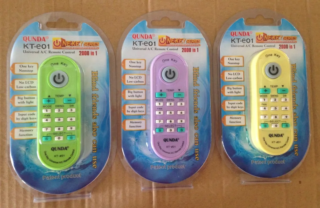 China Factory High Quality A/C Split AC Control Universal Air Conditioner Good Quality Low Price AC Remote Controllers