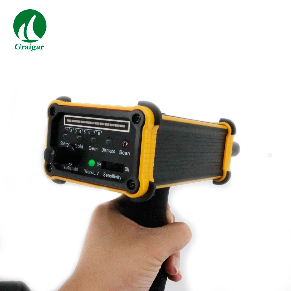

New GR-100 Underground Treas Metal Detector Black Hawk Best Laser Pointing Underground