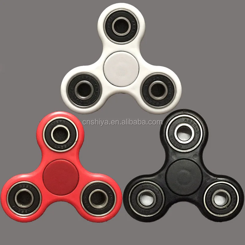 2017 top vente! En stock en m&eacute;tal fidget spinner populaire tendances spinner fidget jouet