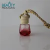 Beautiful Hanging car perfume bottle with apple shape