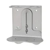 Double Stainless Steel Soap Dispenser Bottle Holder Wall Mount Bracket for Hand Wash