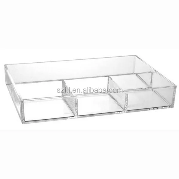 Clear Acrylic Tray With Dividers Buy Acrylic Tray With Dividers