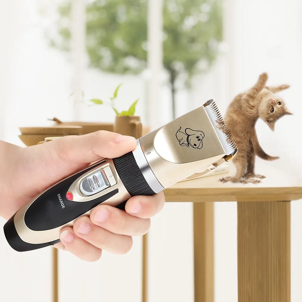 Professional Cordless Pet Hair Clipper Dog Hair Cut Machine As Seen On