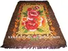 2015 new flower design 100% polyester stiched 3-layered Carpet,Kexin company