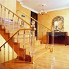 Clear Bubble Crystal Stair Railing Home Indoor Decoration Stair Railing