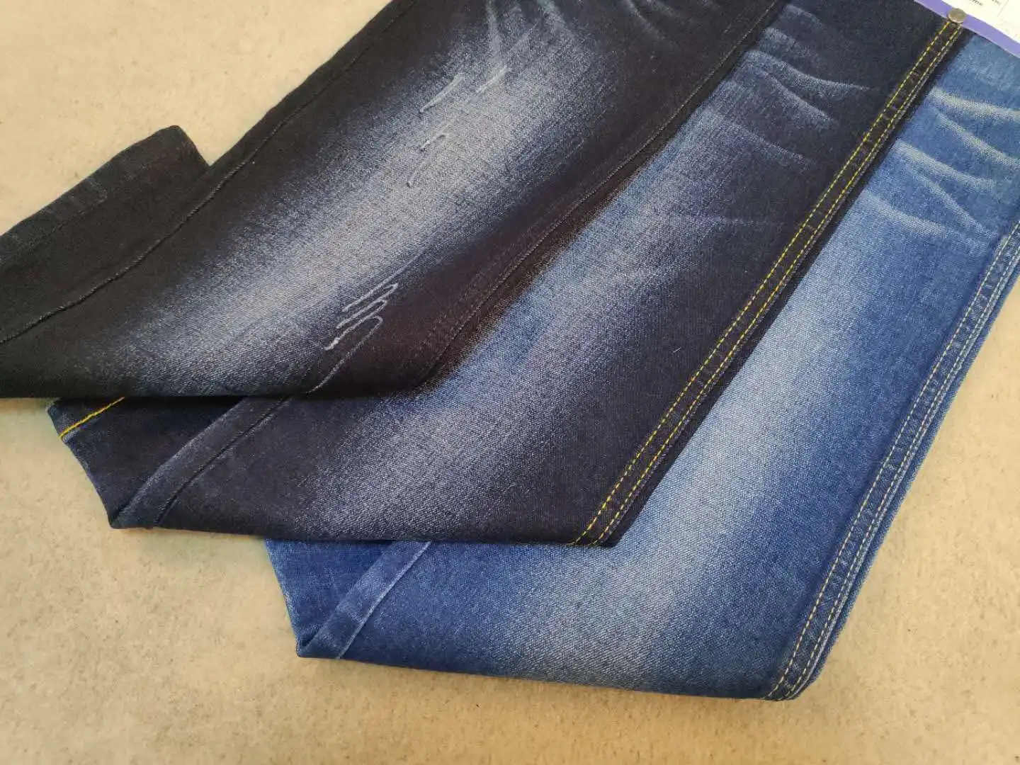 Cotton Polyester Cheap Denim Fabric Prices For Jeans Pants Material ...