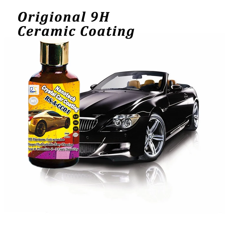 

RS-A-CC01 9H nano ceramic coating for cars nano super hydrophobic coatings for car care 100ml, Transparent