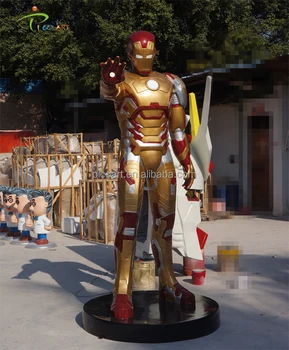large iron man figure