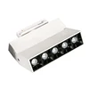 New design linear rail spot light aluminum body black led track spot light 10w