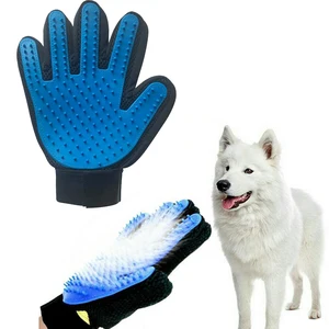 Image of Pet Grooming Glove,Massage Magic Hair Remover,Perfect for Pet Grooming Tool