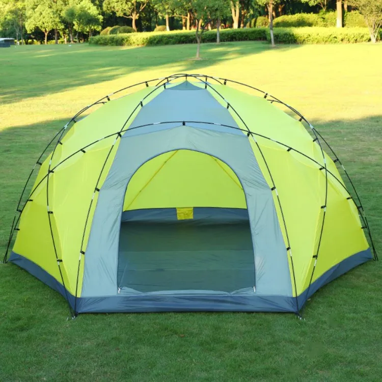 

Hot Sale 3 Doors Waterproof Family Large Tent Outdoor Camping