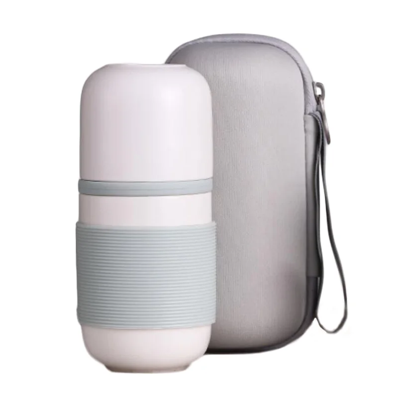 New Design Ceramic Travel Tea Mug With Infuser And Silicone Sleeve Buy Travel Tea Mug With