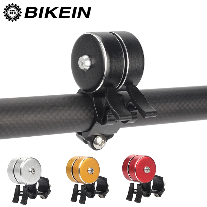 BIKEIN Antique Style Aluminium Alloy Bicycle Electronic Bell Bicycle Warning Horn 120dB Sound Effect Is Good