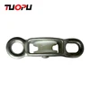 Rigging hardware small zinc alloy single and double pulley & small block with best price