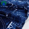 newest cool 96%polyester 4%spandex dty denim jean fabric per meter