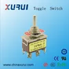 toggle switch dpdt on off on / spring return on off on toggle switch 3 position / 6 terminal toggle switch