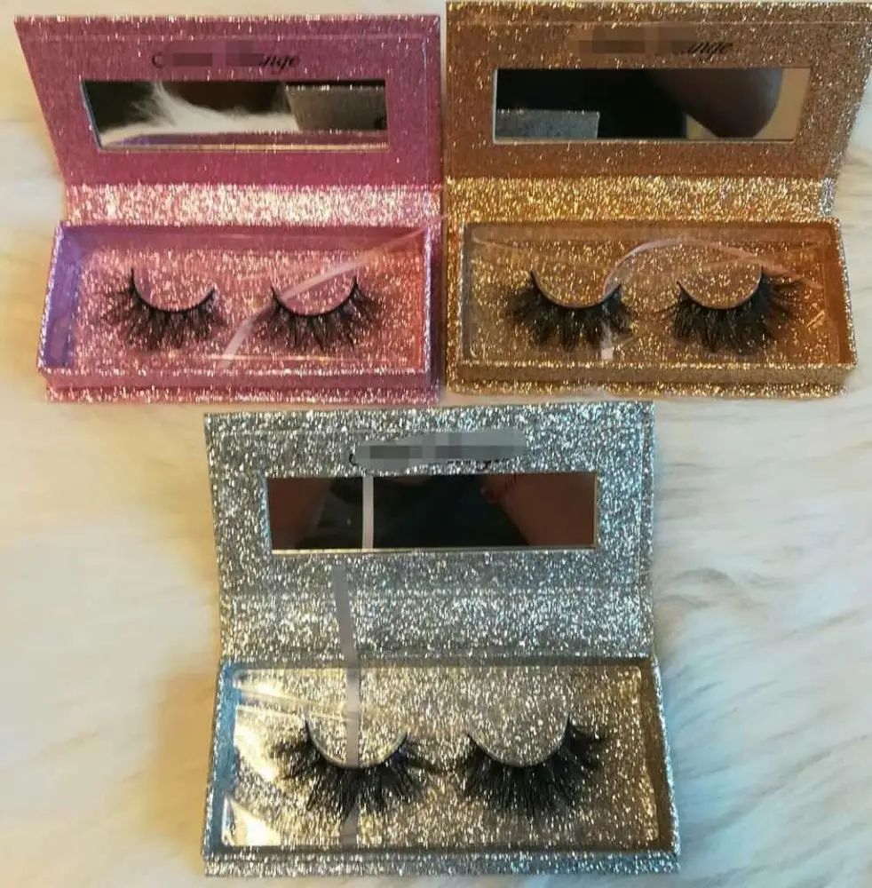 

wholesale mink strip lashes with custom boxes, N/a