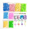 BX716 32pcs Accessories Colors Sponge Block slime Beads for DIY Craft Slime craft kits for kids diy