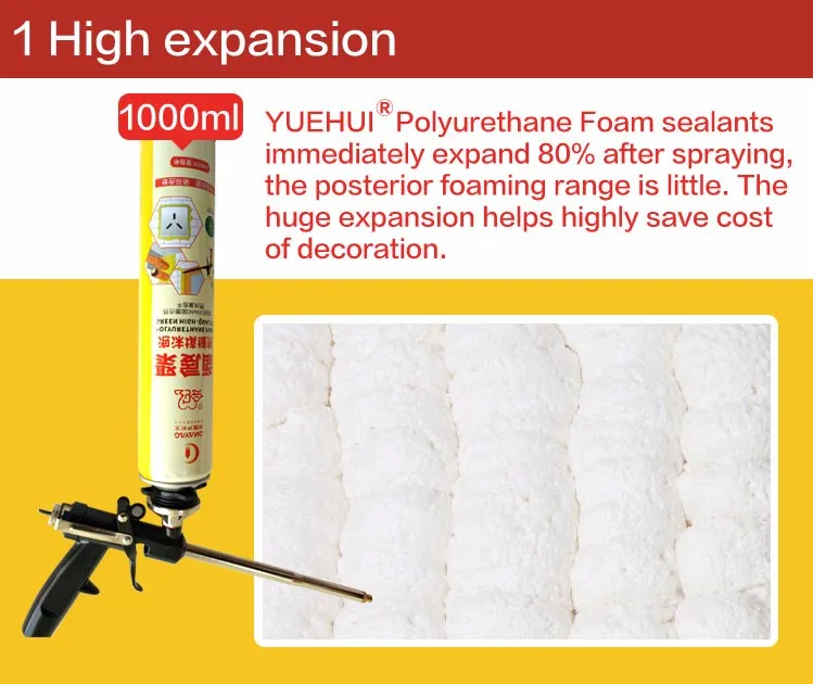 Waterproof Polyurethane Expanding Spray Pu Foam Sealant Buy Pu Foam