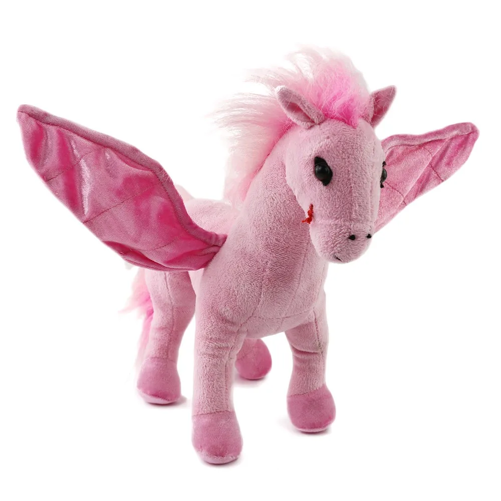 giant pink unicorn stuffed animal