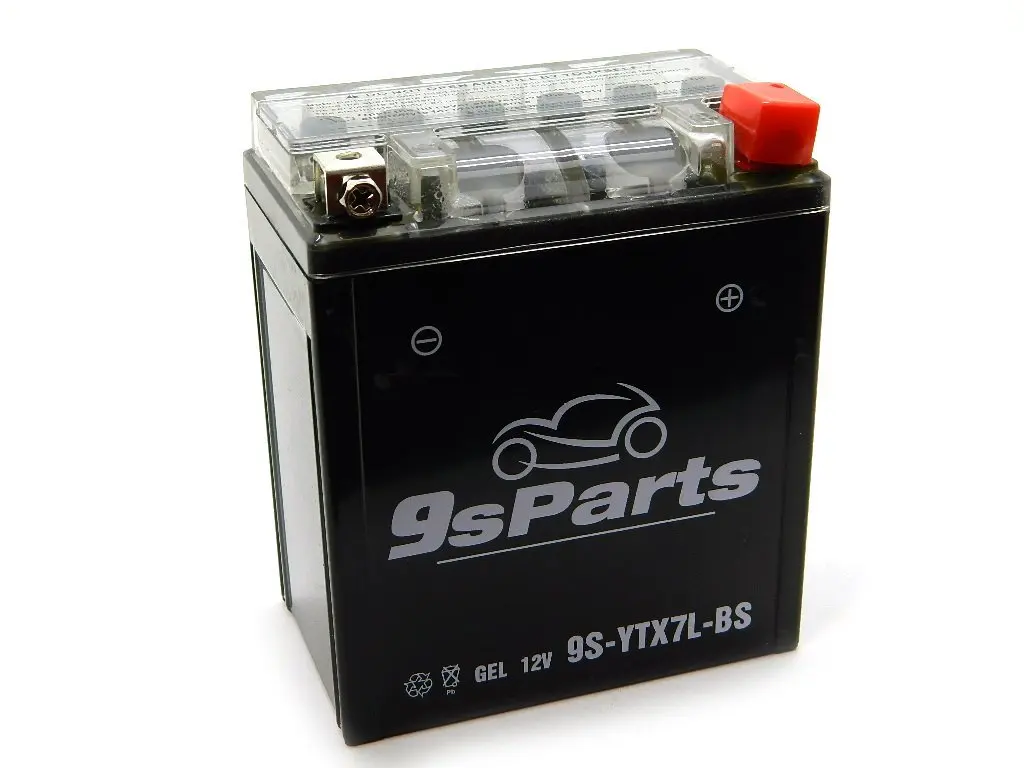 Get Quotations · 9sparts YTX7L-BS Maintenace Free 12V Sealed Gel Battery  For 1994-1996 Suzuki DR125