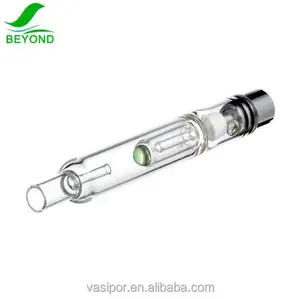 Spill Proof Glass Dab Vaporizer Pen Attachment 2 Coils