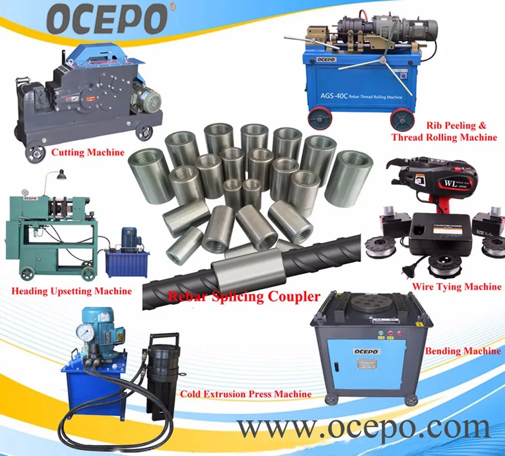 Electric Rebar Cutting Machine Iron Steel Rod Cutter Round Bar Cutter