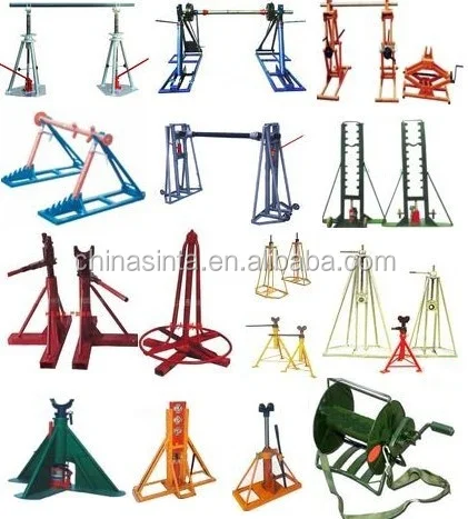 Cable Reel Stand 5- 10 Ton Adjustable Jack Stands Cable Drum Stand - Buy  Cable Reel Stand,Adjustable Jack Stands,Cable Drum Stand Product on  Alibaba.com