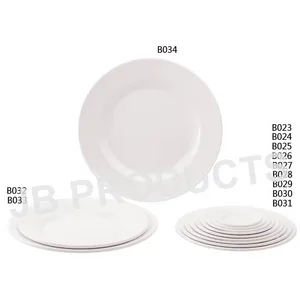 Image of 6-10 inch LFGB round hotel FDA LFGB buffet melamine plate