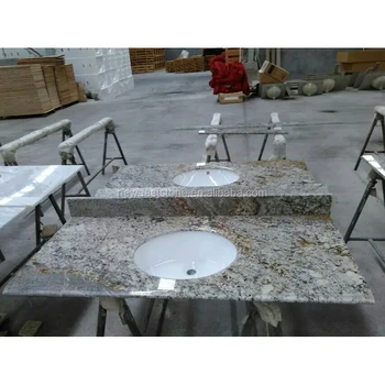 Grey Bathroom Vanity Top Custom Granite Countertops View