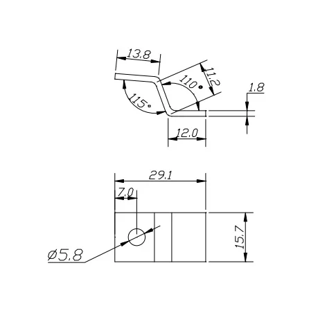 Bracket Table Top Fasteners