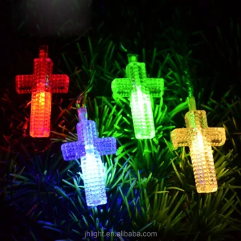 5 M 20 Leds Cross Led Holiday Lighting String Christmas Lights