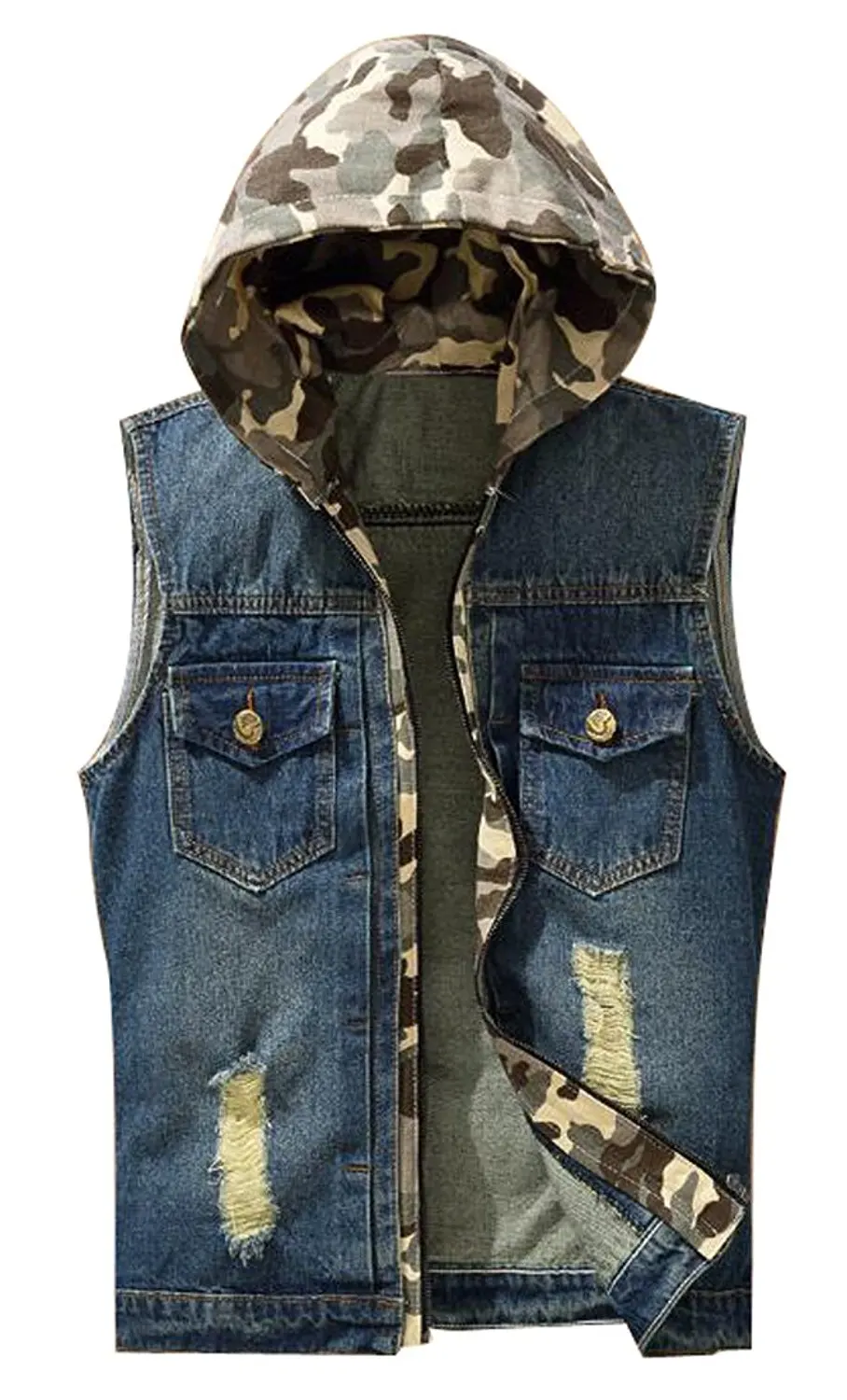 Cheap Black Sleeveless Denim Jacket Mens, find Black Sleeveless Denim