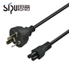SIPU high quality AU ac power cord plug for laptop good price iec c15 computer power cable wholesale copper electrical cable