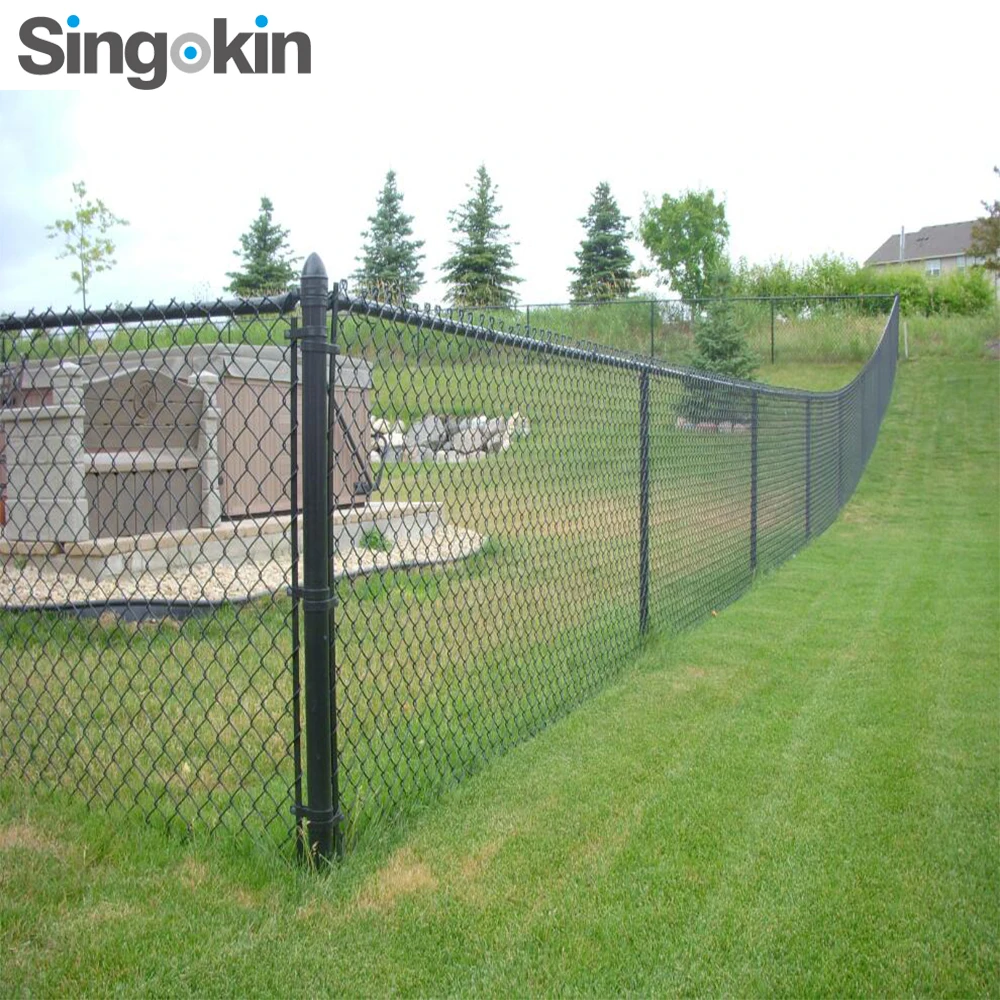 

wholesale 6x6 chain link fence panels use baseball fields, Forest,black,red,dark brown,gray,beige