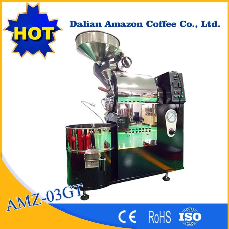 Dalian Amazon Coffee Processing Machine 3kg Commercial Coffee Roasters