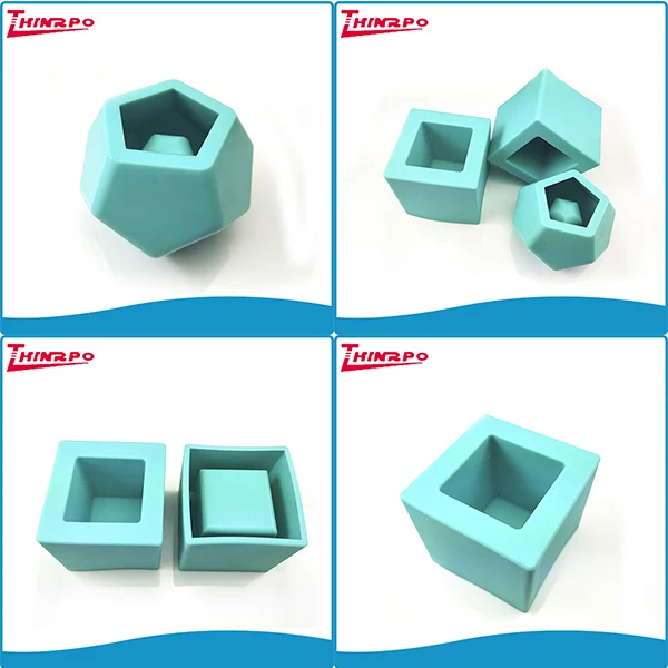 On Sale 3d Silicone Candle Mold Vase Silicone Molds For Concrete