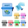Top popular cheap price big size colorful ABS durable plastic swimming sealing strip gadget side snap case waterproof beach box