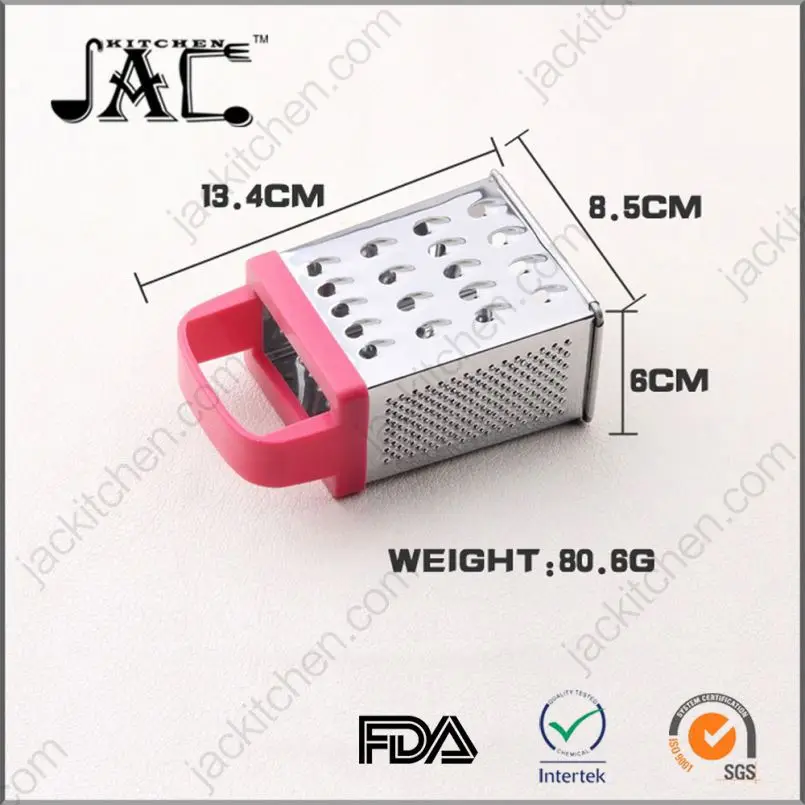 Manual Convenient Stainless Steel Grater With Plastic Box