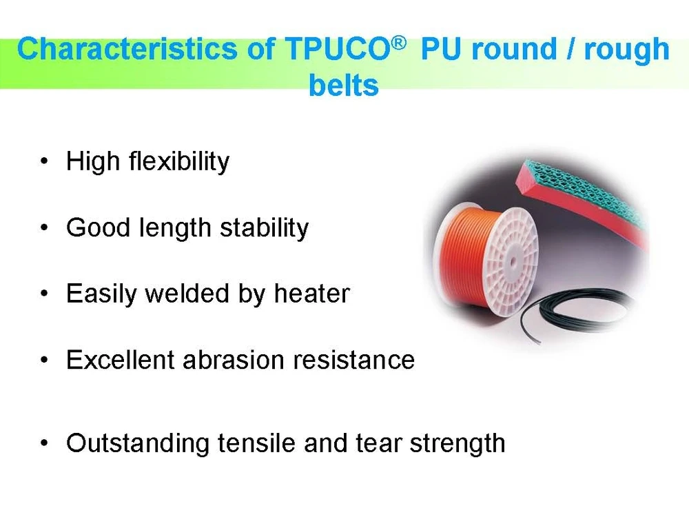 02 PU ROUND ROUGH BELT