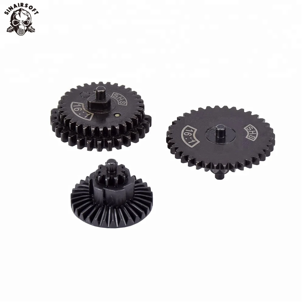 

SHS 16:1 High Speed Gear Set for Ver.2 / 3 AEG Airsoft Gearbox Hunting Accessories