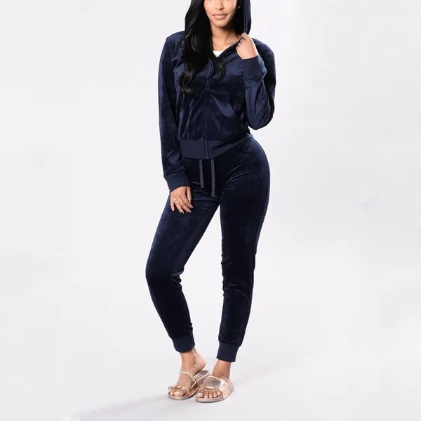 fashion nova velvet tracksuit