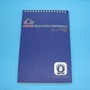 China factory custom made logo print A4 A5 spiral wire spiral notebook with print on cover