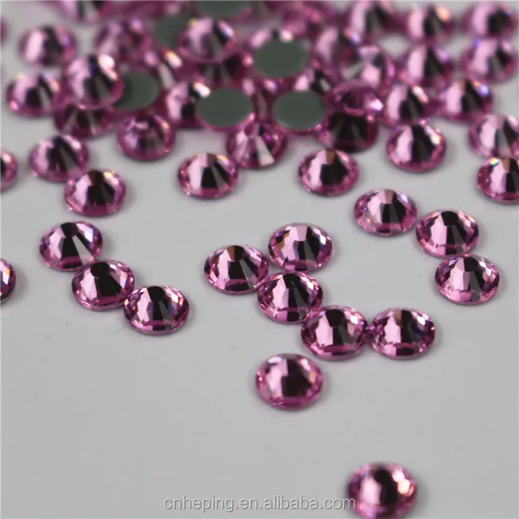 

Wholesale loose rhinestone light rose crystal flatback rhinestone
